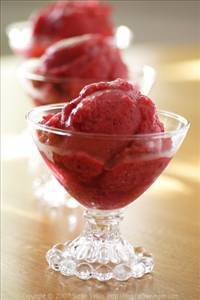 mango raspberry sorbet